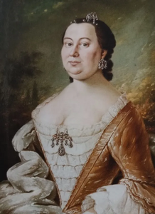 Abb. 46 Erich Gustav Tunmarck, Magdalena Darjes, um 1763, Borgestad gård, aus: Sørensen 2022a, S. 246.