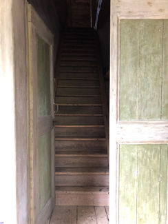 Abb. 83 Stola, Herrenhaus, Obergeschoss, Treppe zum Dachraum, 2022